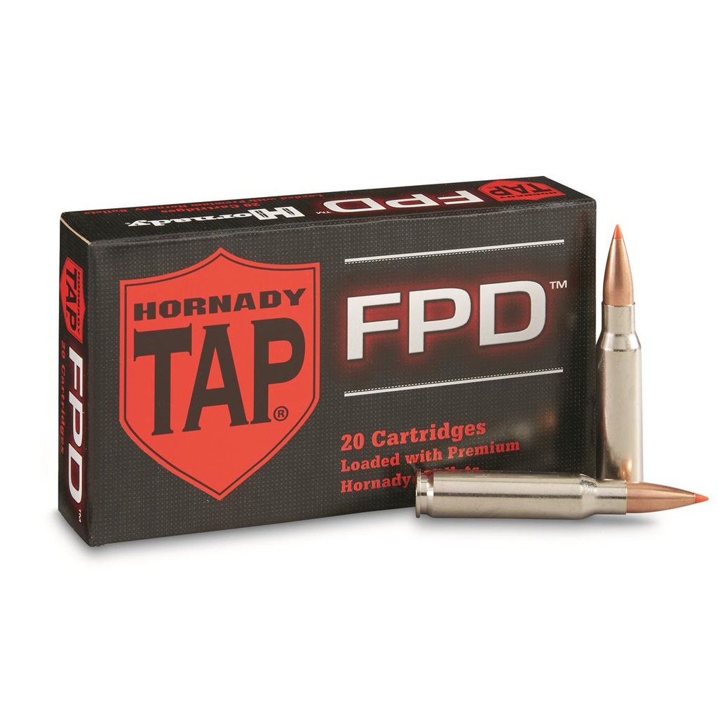 Hornady TAP .308 Win 168Gr Polymer Tip 20/Box Ammunition