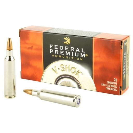 [FEDE-P22250D] Federal Premium .22-250 Rem 43Gr TNT Green 20/Box Ammunition