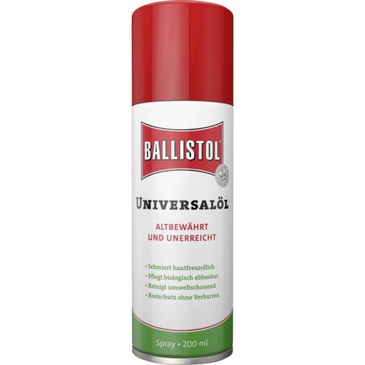 [BALL-21700BALL] Ballistol Universal Gun Oil Spray - 200ml